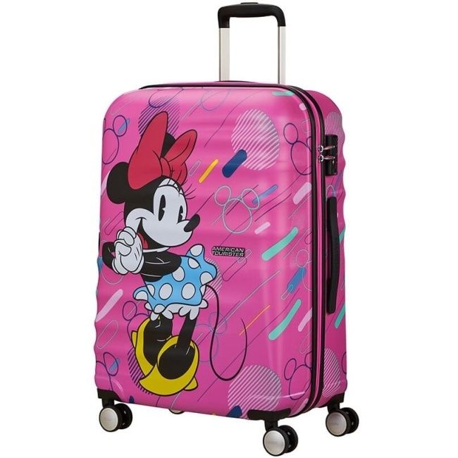 Cestovný kufor American Tourister Wavebreaker Disney Minnie Future Pop Spinner 67 31C*004 (85670)