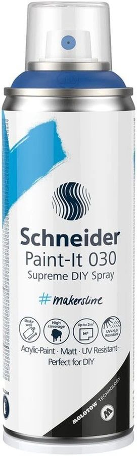 Schneider Paint-it 030 Akrylový sprej - ML03050025 - modrý