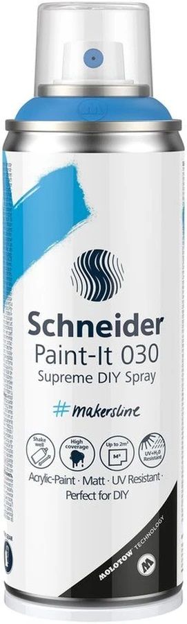 Schneider Paint-it 030 Akrylový sprej - ML03050031 - oceľovo-modrý