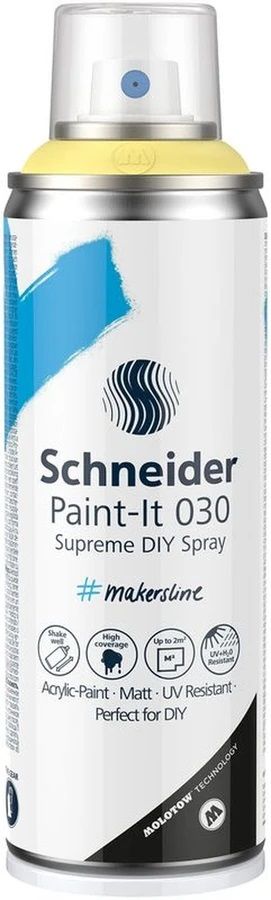 Schneider Paint-it 030 Akrylový sprej - ML03050062 - svetlo-žltý
