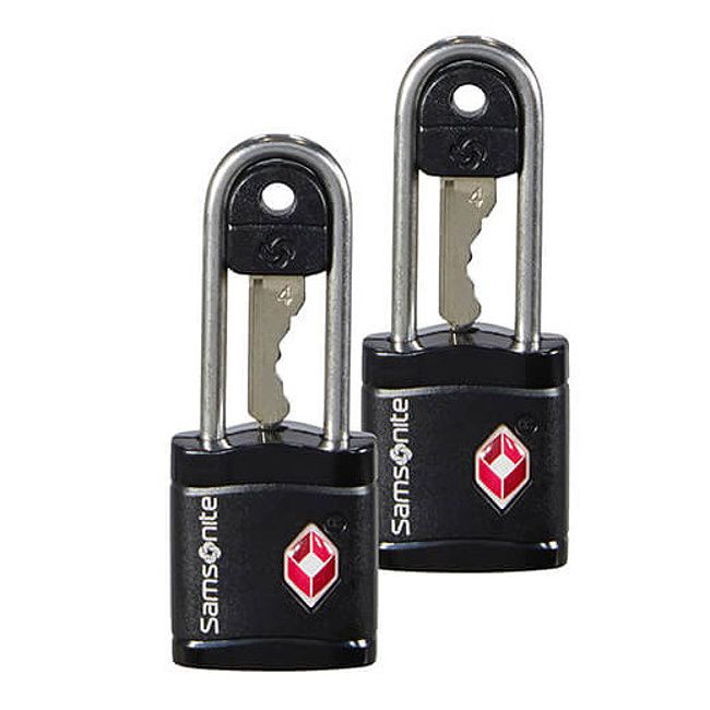 Visiaci zámok na kľúč Samsonite Key Lock TSA 2x CO1*039 (121294)